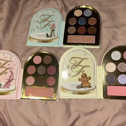 Too faced makeup palettes (3) each sold individually 