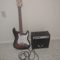 Combo, Electric Guitar Amp. Y Electric Cord