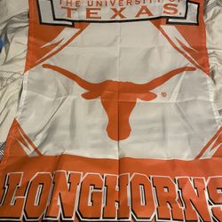 Texas Longhorns Banner. ( 3 Ft By 2 Ft )