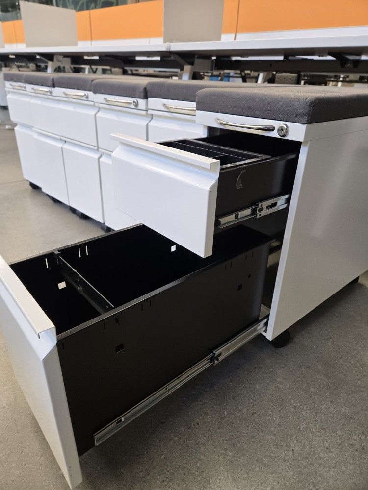 Narrow Metal File Cabinet With Key $55 Each