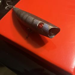 LUNKER LUNCH LURES-MANIC MENHADEN”-6” Topwater Plug