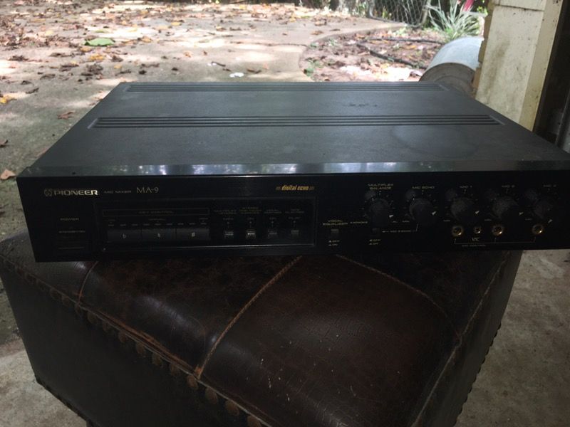 PIONEER MiC- MIXER ///// Model MA-9