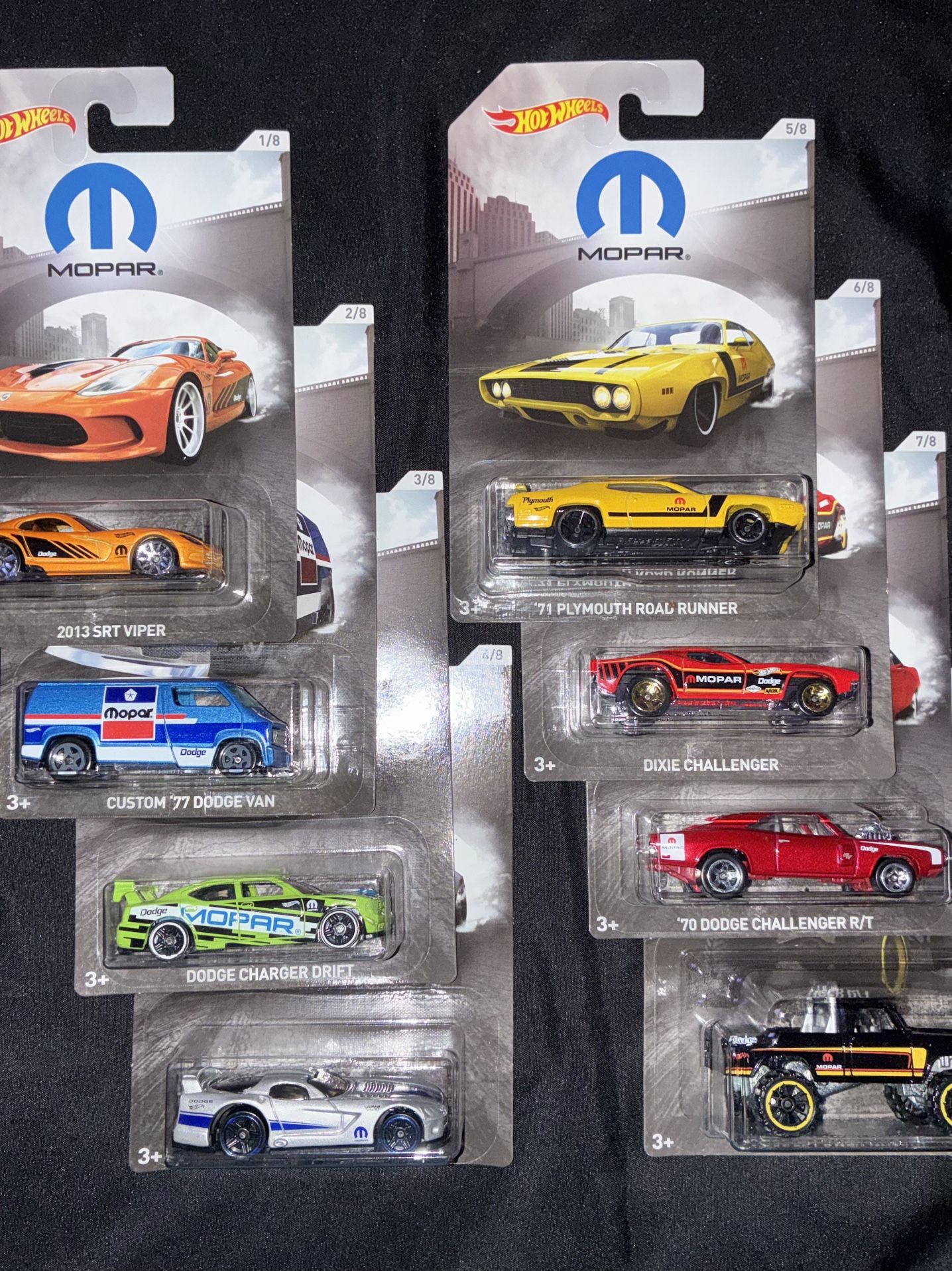 Mopar Complete Set Hotwheel
