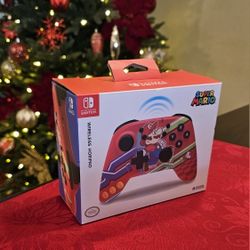 Horipad Wireless Gaming Controller For Nintendo Switch - Super Mario