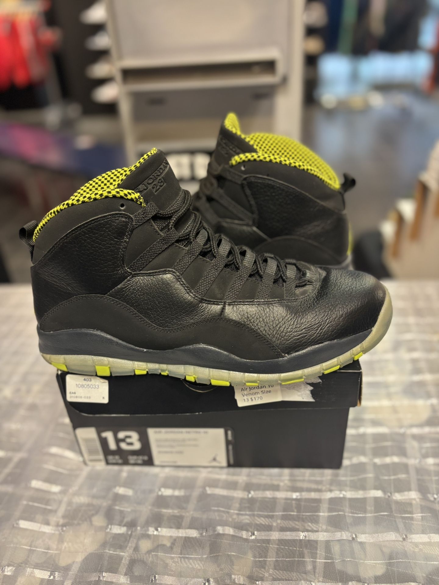 Air Jordan 10 Venom Size 13 $150