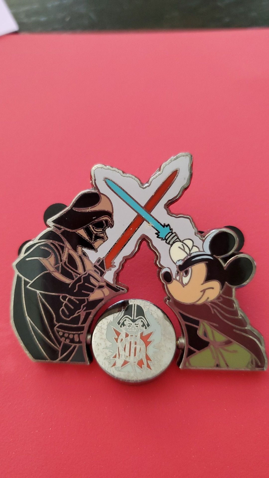 Disney Mickey and Darth Vader pin