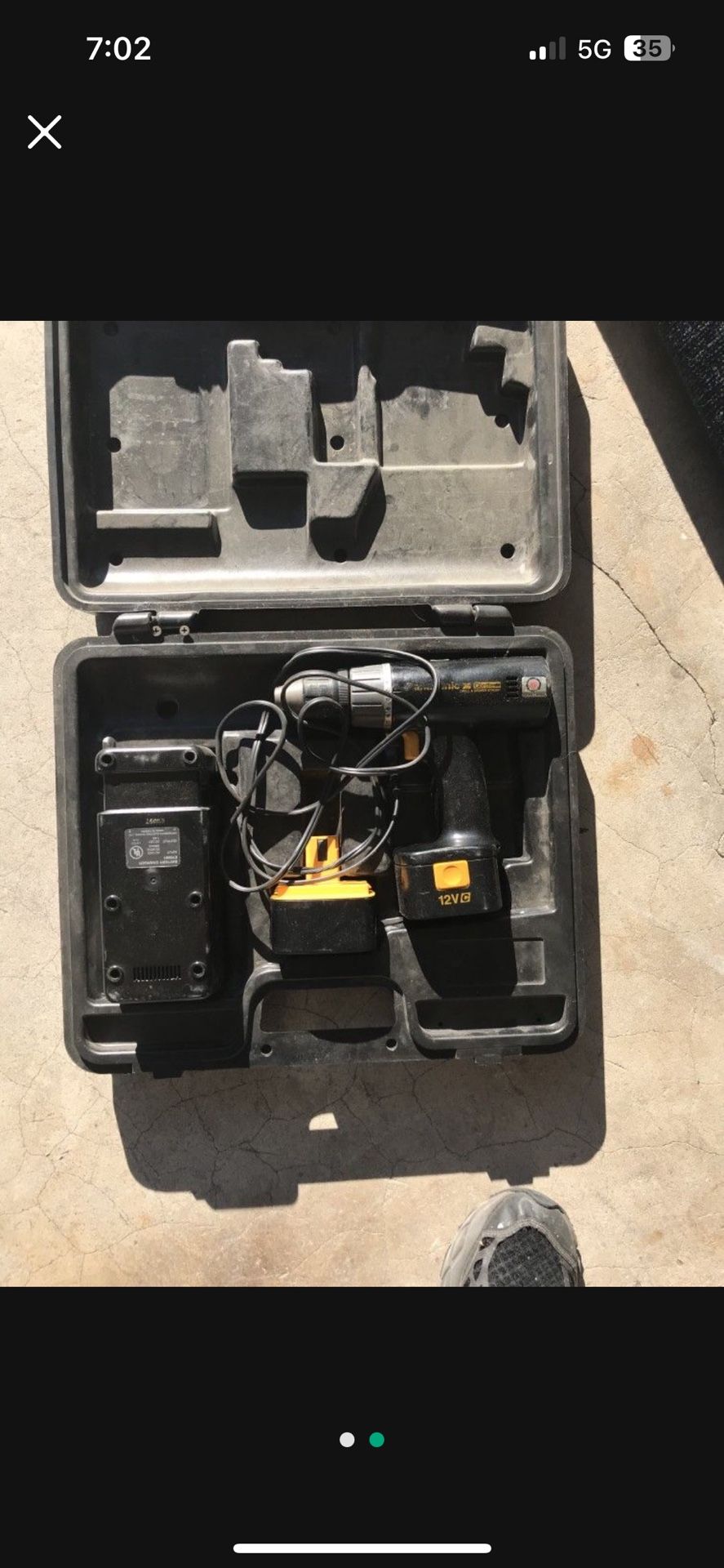 Drill: Panasonic EY6100 Cordless