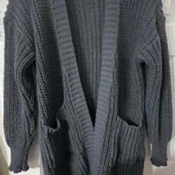 Gray Cardigan