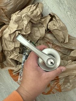 Torino Single Cylinder Keyed Entry Door Lever Set from the J-Series