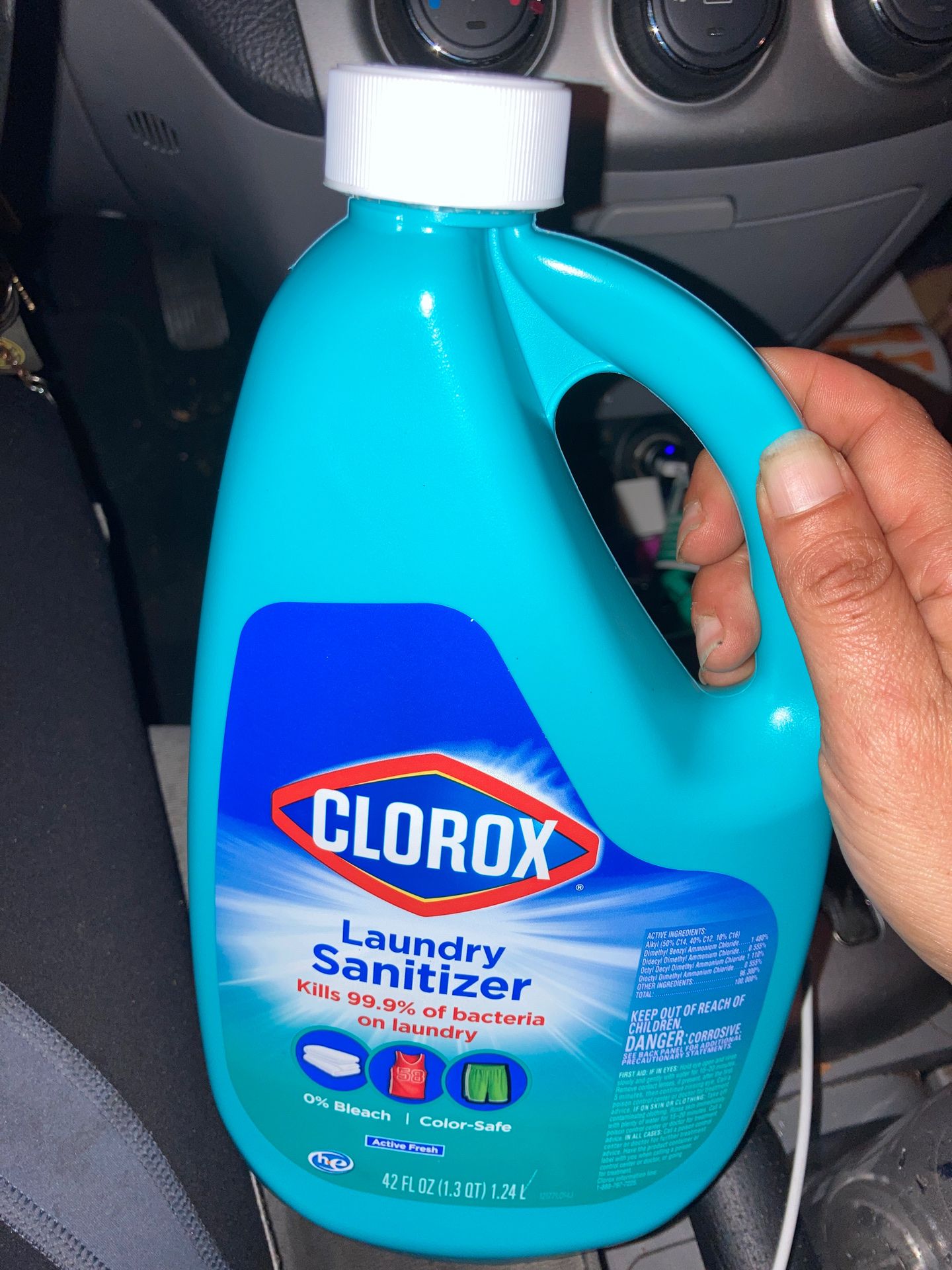 Clorox laundry sanitizer 42 ounce