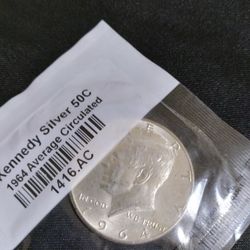 1964d Kennedy Half Dollar 