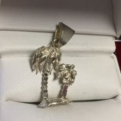 Pendant 925 Silver Palm Trees 🏝🏝