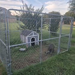 10×10 DOG KENNEL 