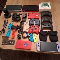 Nintendo Switch OLED, 3D, Mario Kart Bundle 