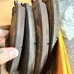 USED Duralast Gold Semi-Metallic Brake Pads - Fits Chrysler 300 RWD (DG1057 Rear, DG1056 Front) - 8mm-12mm Life