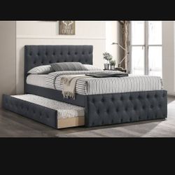 Fulltwin Grey Frenchi Double With Ortho Matres!!