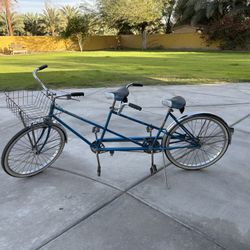 Vintage 1960s Schwinn Tandem Bike 