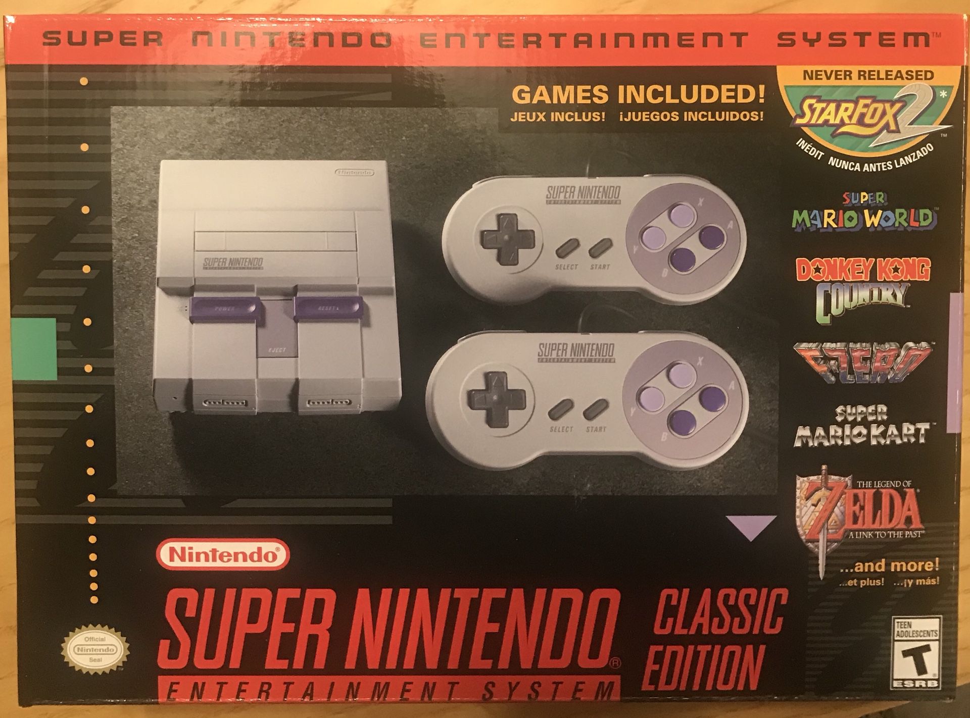 Super NEW Nintendo Entertainment System-Classic Edition