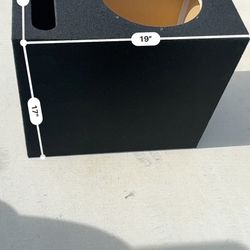 10” Ported Subwoofer Box