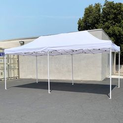 $185(New in Box) Heavy duty 10x20 ft ez pop up canopy outdoor party tent instant shades w/ carry bag