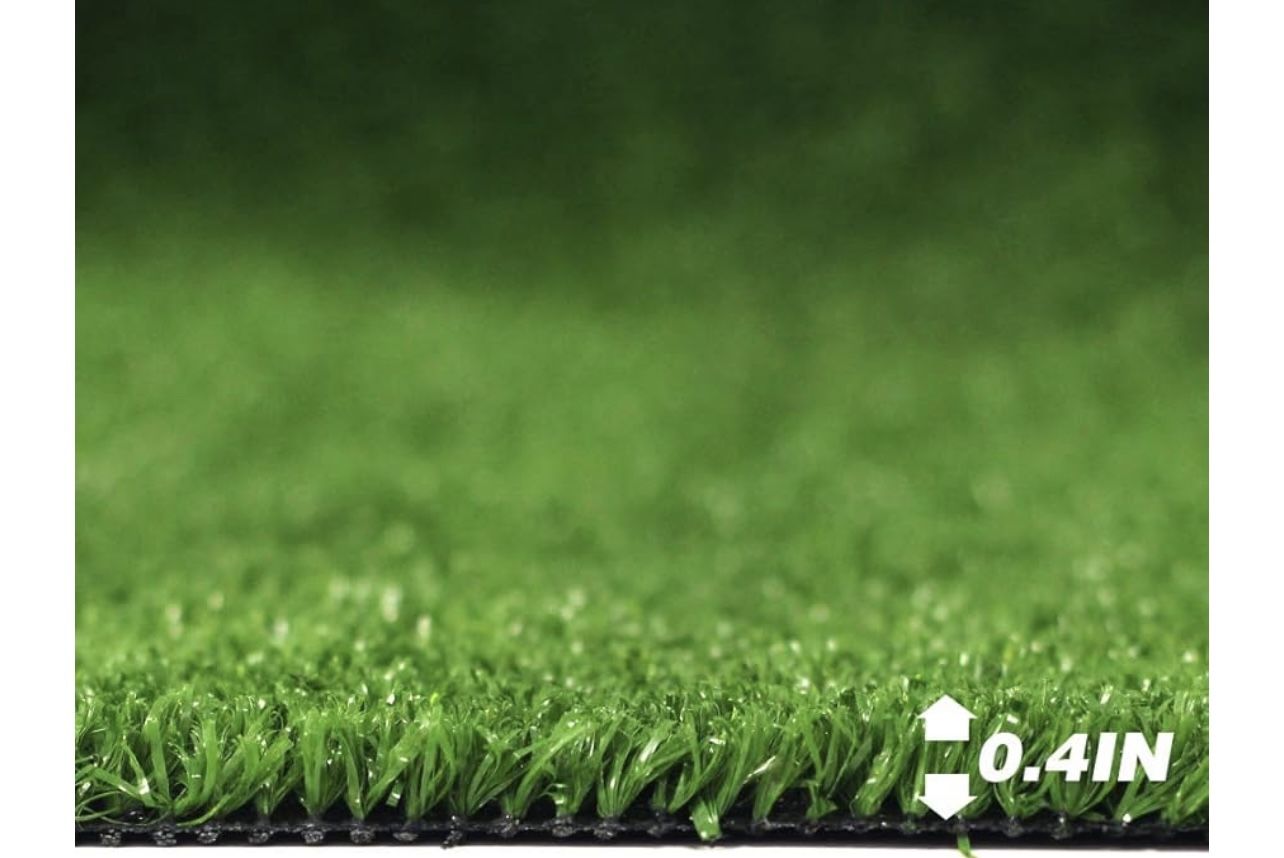 ALTRUISTIC Artificial Grass Synthetic Mat 5ft x 10ft,Outdoor Garden Lawn Landscape Turf for Pets, Faux Grass Rug with Drainage Holes,Fake Grass