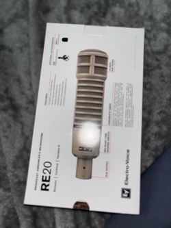 Selling 2 Electro-Voice RE20 microphones