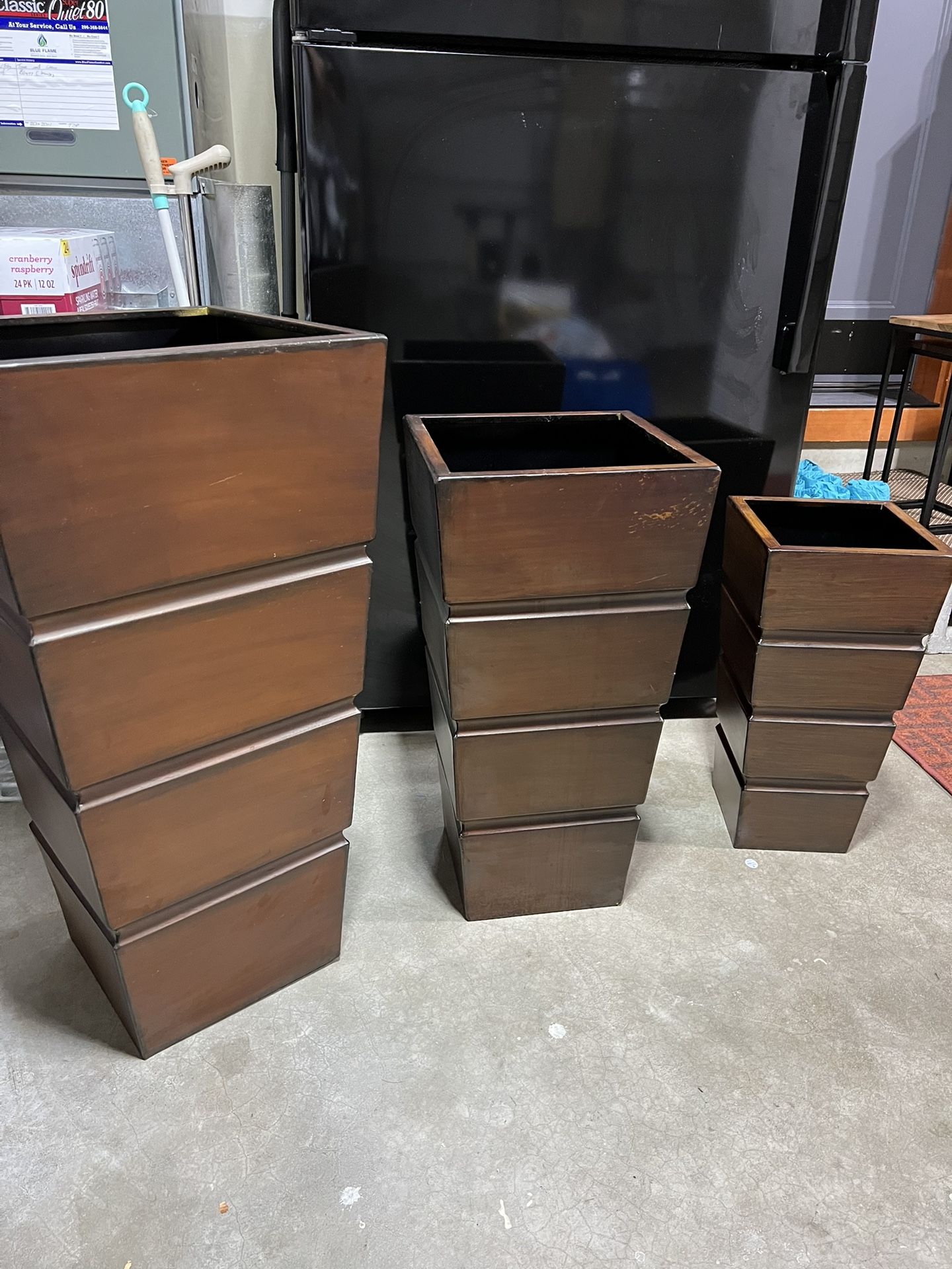 Metal Indoor Outdoor Planter