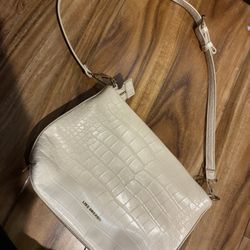 White purse