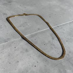 14K Cuban Link Chain 18in 6mm