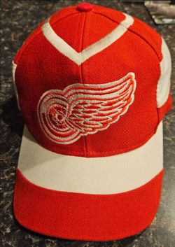 Used Vintage Detroit Red Wings Twins Enterprise Hat