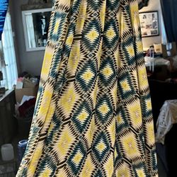 Cute Yellow ladies small medium summer dress