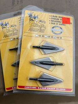 Magnus stinger bee broadhead arrow blades