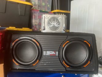 Sound stream epicenter with pair of amplified  10” subwoofers 300$ obo