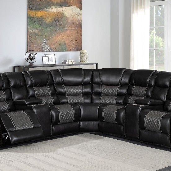 4 PC  SECTIONAL RECLINING NEW IN BOX