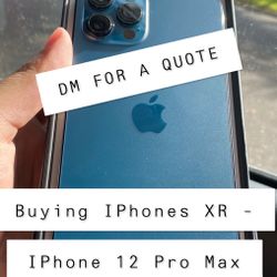 Buying iPhone XR-12 Pro Max