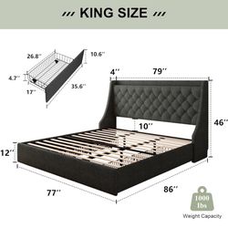 King Size Bed Frame 