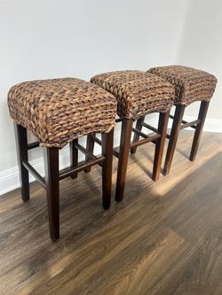 Pottery Barn Sea Moss Stools