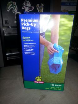 100 ctrl top paw premium pick up bags
