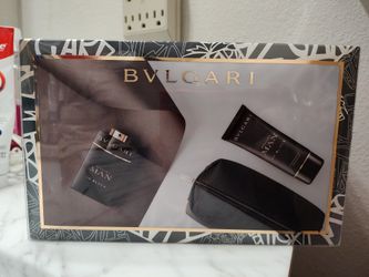 New BVLGARI Man In Black EDP fragrance gift set. - $99