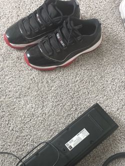 Nike Air Jordan 11 Low Bred Sneakers Size 10