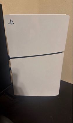 PlayStation 5 Slim (digital) and 2 controllers