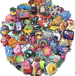 30PCS Random Shoe Charms for Clogs Croc Style Party Mix