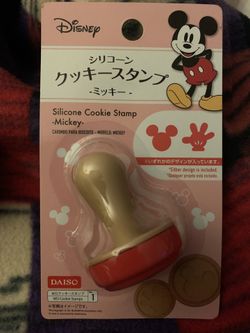 Mickey Mouse cookie stamp