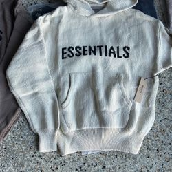 ESSENTIALS KNITTED HOODIES $125