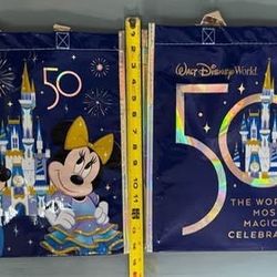 Disney Mickey Mouse 50th Anniversary Totes $3 each or $5 for Both 