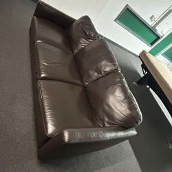 Leather Couch 