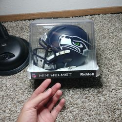 Mini Seahawks Helmet