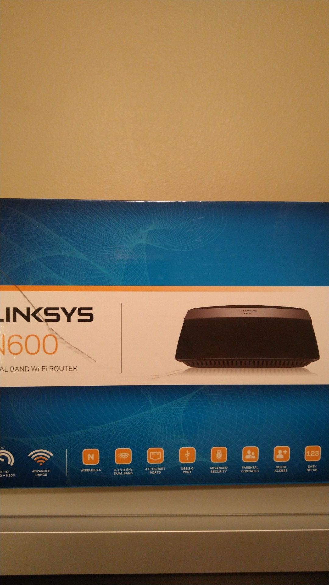 Linksys N600 Dual Band Wireless Router