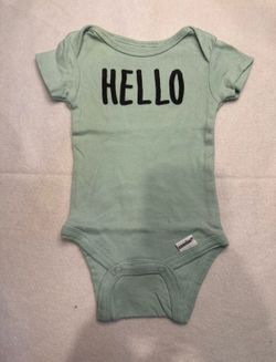 Baby boy newborn onesie