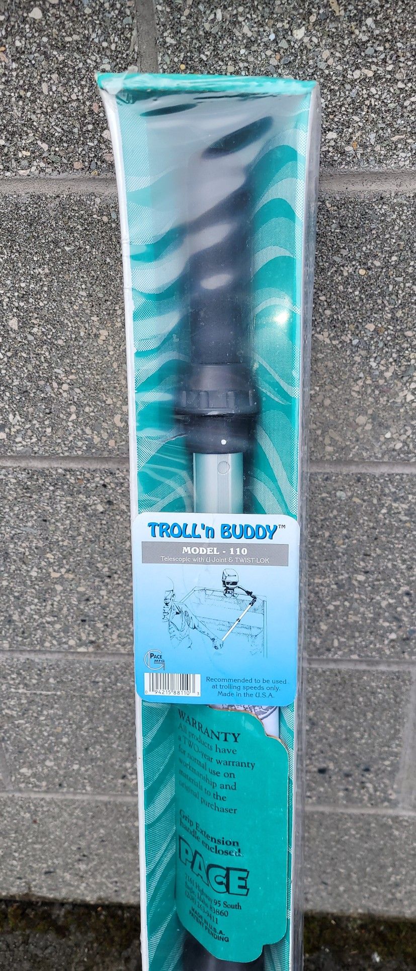 TROLL 'n BUDDY - Trolling Extension For Boat Motor